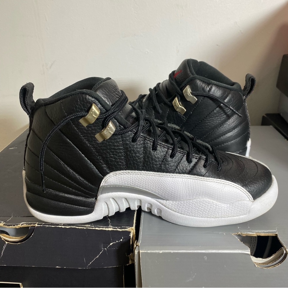 Nike Air Jordan 12 Retro Playoffs  Size 7Y - Picture 5 of 9